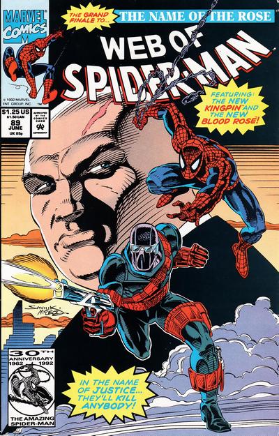 WEB OF SPIDER-MAN (1985) #89 NEWSSTAND EDITION (VF/NM)