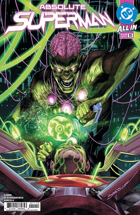 ABSOLUTE SUPERMAN (2024) #11 SECOND PRINTING CVR A RAFA SANDOVAL VAR
