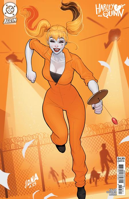 HARLEY QUINN (2021) #55 CVR B DAVID NAKAYAMA CARD STOCK VAR
