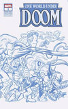 ONE WORLD UNDER DOOM (2025) #3 50 COPY INCV GIARUSSO BLUE LINE CONNECT VAR