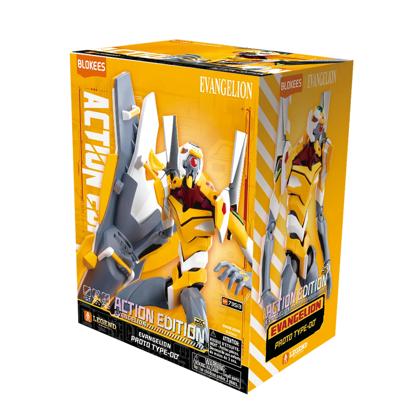 BLOKEES EVANGELION ACTION PROTOTYPE EVA-00 MODEL