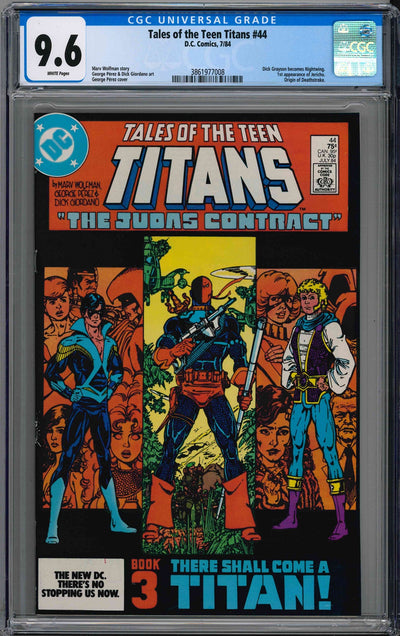 TALES OF THE TEEN TITANS (1980) #44 CGC 9.6 - KEY ISSUE