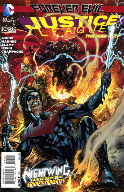 JUSTICE LEAGUE (2011) #25 (EVIL)