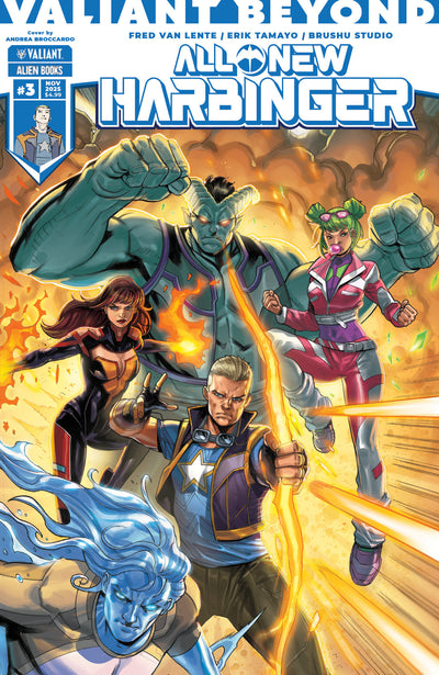 VALIANT BEYOND ALL NEW HARBINGER (2025) #3 CVR A BROCCARDO