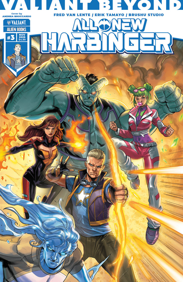 VALIANT BEYOND ALL NEW HARBINGER (2025) #3 CVR A BROCCARDO