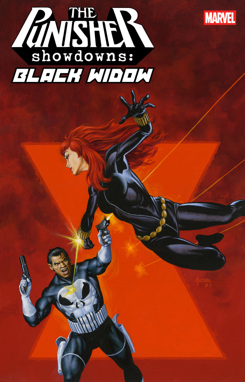 PUNISHER SHOWDOWNS BLACK WIDOW (2026) #1 (ONE SHOT) 25 COPY INCV JOE JUSKO VAR