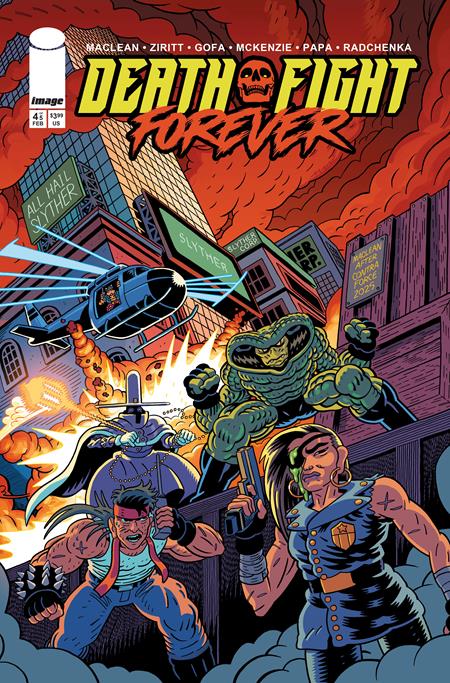 DEATH FIGHT FOREVER (2026) #4 CVR A ANDREW MACLEAN
