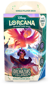 DISNEY LORCANA TCG: S7 ARCHAZIAS ISLAND AMETHYST/STEEL STARTER DECK