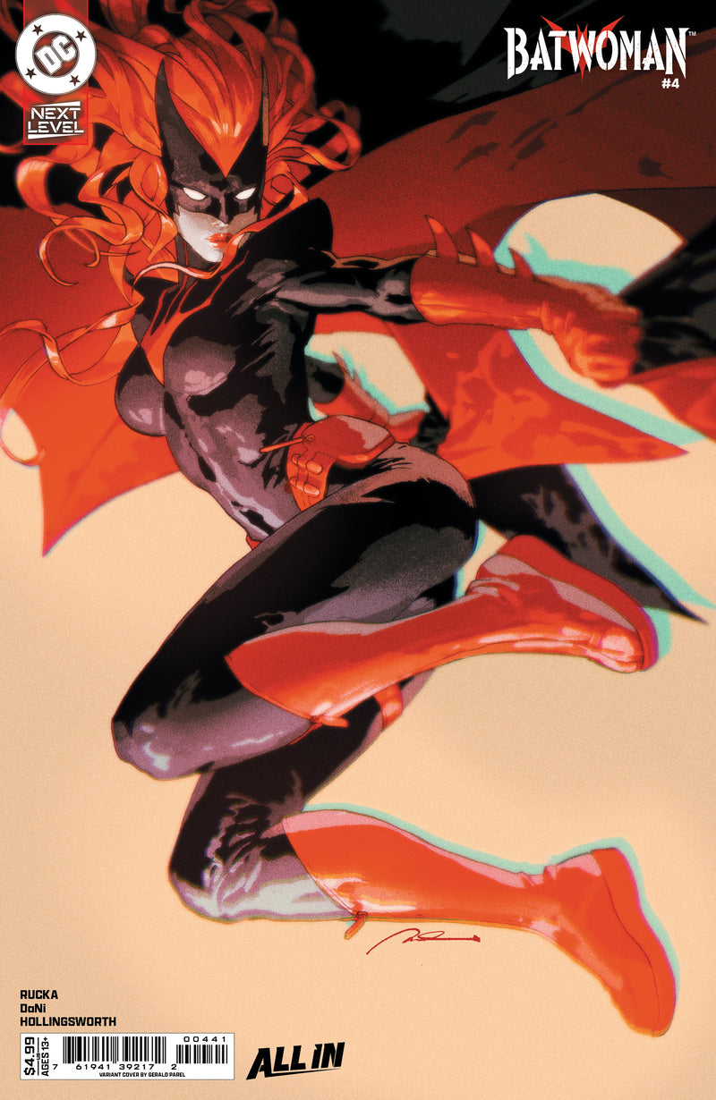 BATWOMAN (2026) #4 CVR D GERALD PAREL CARD STOCK VAR