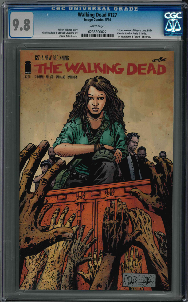 CGC WALKING DEAD (2003) #127 (9.8)