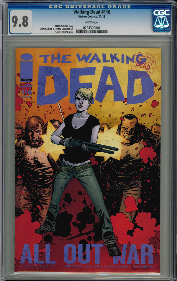 CGC WALKING DEAD (2003) #116 (9.8)