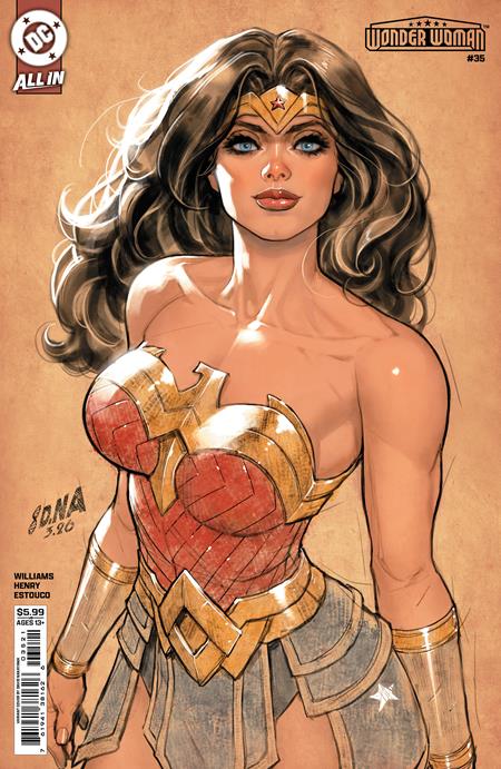 WONDER WOMAN (2023) #35 CVR B DAVID NAKAYAMA CARD STOCK VAR