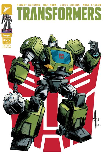 TRANSFORMERS (2023) #25 2ND PTG CVR B JASON HOWARD VAR