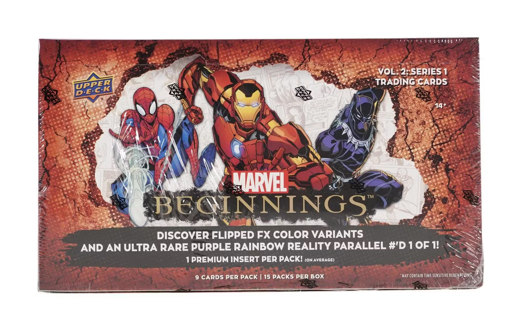 2022 UPPER DECK MARVEL BEGINNINGS VOLUME 2 SERIES 2 HOBBY BOX