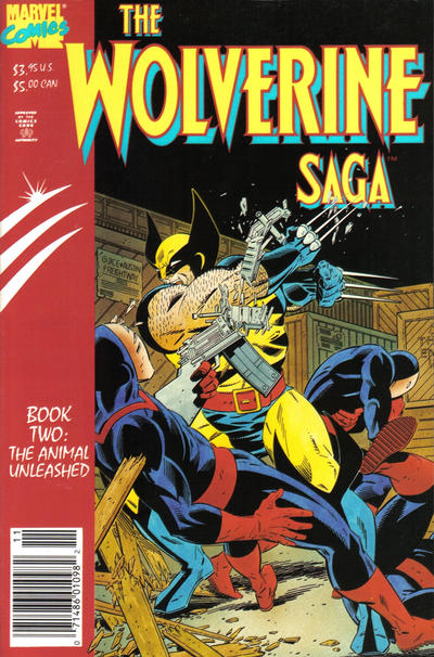 WOLVERINE SAGA (1989) - SET OF FOUR (GD/VG)