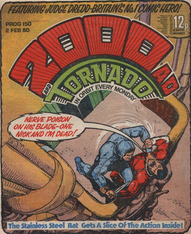 2000 AD (1977) #150 - FIRST APPEARANCE JUDGE ANDERSON