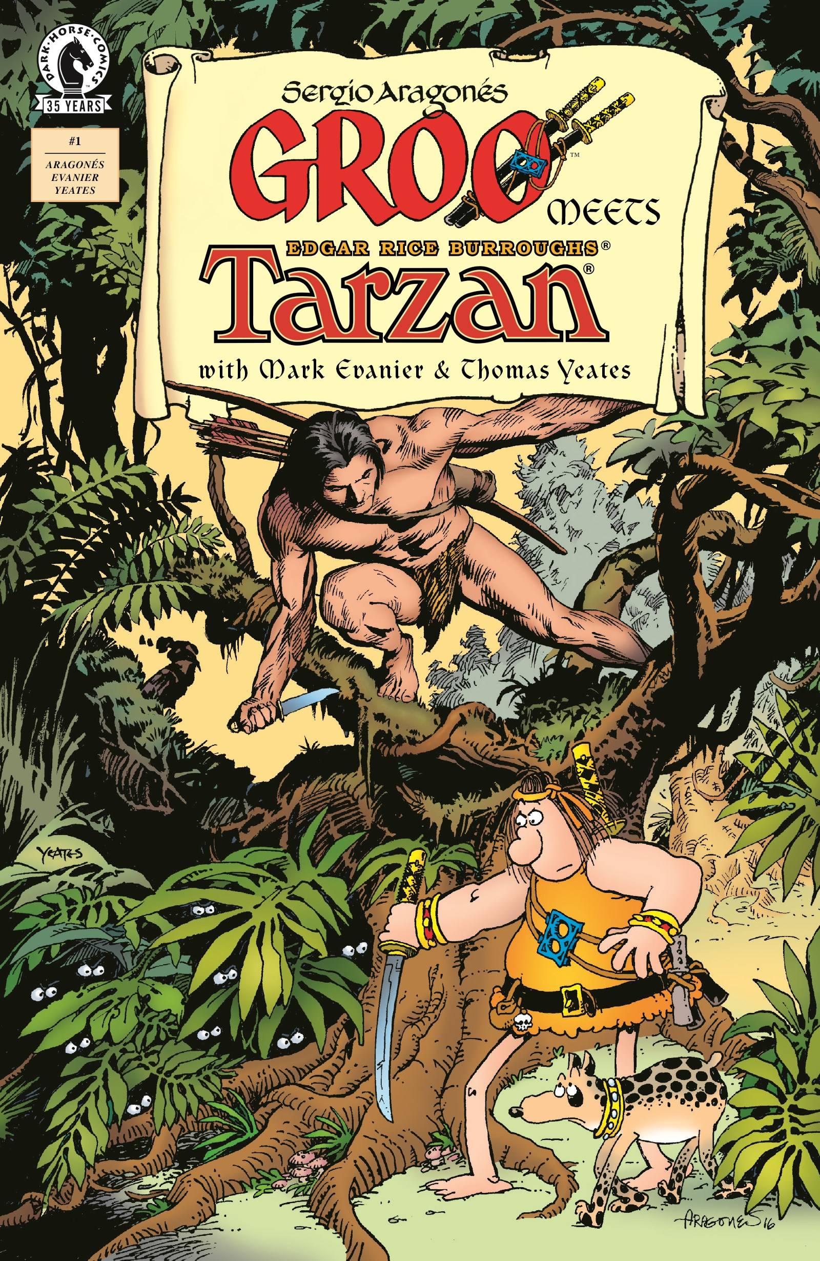 GROO MEETS TARZAN #1