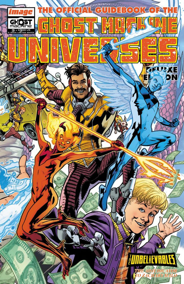 GHOST MACHINE THE OFFICIAL GUIDEBOOK (2026) #3 CVR B BRYAN HITCH & BRAD ANDERSON WRAPAROUND