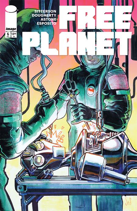 FREE PLANET (2025) #6 CVR B JED DOUGHERTY SURGERY VAR