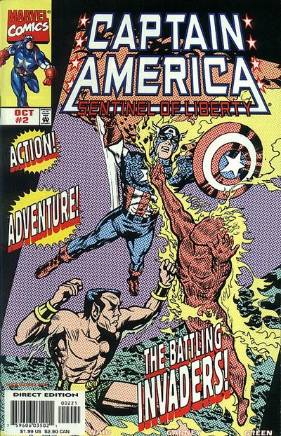 CAPTAIN AMERICA SENTINEL OF LIBERTY (1998) #2 CVR B JOE SIMON