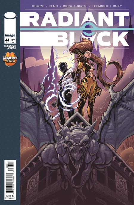 RADIANT BLACK (2021) #44 CVR F MARCELO COSTA WITCHBLADE TEAM UP VAR