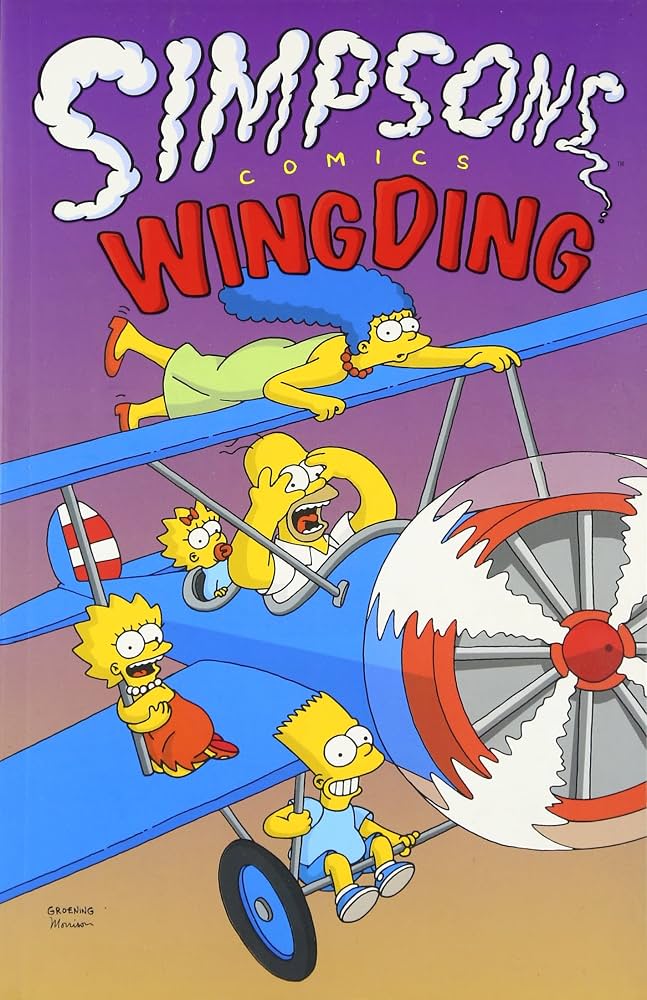 SIMPSONS COMICS WINGDINGS TP (1997) - FIRST PRINTING