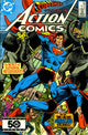 ACTION COMICS (1938) #572 (VF) (MARK WAIDS FIRST PUBLISHED WORK)