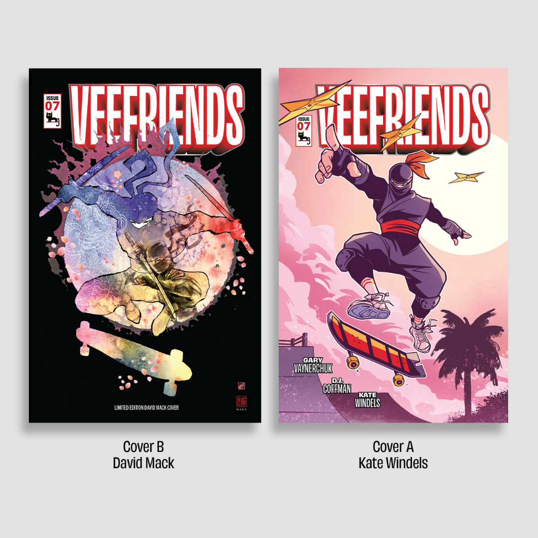 VEEFRIENDS COMIC BOOK #7 NOTORIOUS NINJA SEALED BLIND PACK