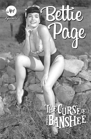 BETTIE PAGE & CURSE OF THE BANSHEE #1 CVR E BETTIE PAGE PIN UP