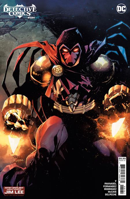 DETECTIVE COMICS VOL 2 (2016) #1084 CVR D JIM LEE ARTIST SPOTLIGHT CARD STOCK VAR