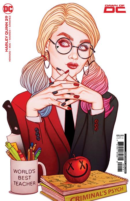 HARLEY QUINN VOL 4 (2021) #29 CVR B JENNY FRISON CARD STOCK VAR