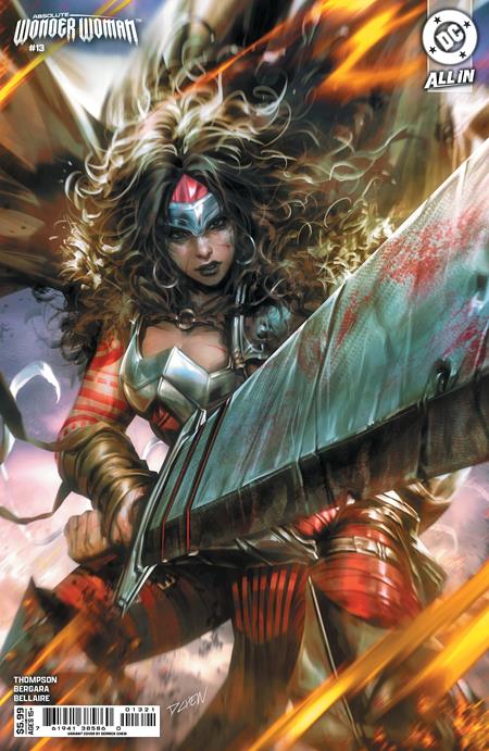 ABSOLUTE WONDER WOMAN (2024) #13 CVR B DERRICK CHEW CARD STOCK VAR