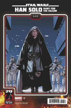 STAR WARS HAN SOLO HUNT FOR THE FALCON (2025) #1 CHRIS SPROUSE REVENGE OF THE SITH 20TH ANNIVERSARY VAR