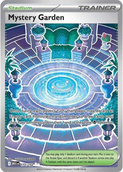 POKEMON TCG: MEGA EVOLUTION MYSTERY GARDEN 172/132 ULTRA RARE