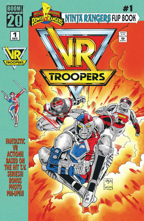VR TROOPERS POWER RANGERS FLIP BOOK #1 FACSIMILE EDITION (2025) CVR A SMITH & ROSS