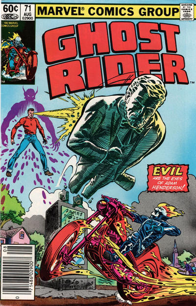 GHOST RIDER (1973) #71 NEWSSTAND EDITION