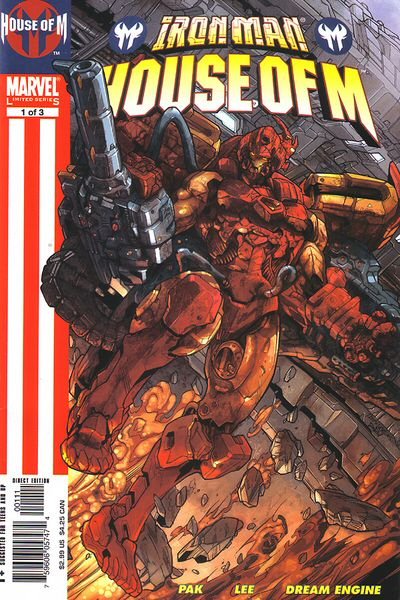 IRON MAN HOUSE OF M #1