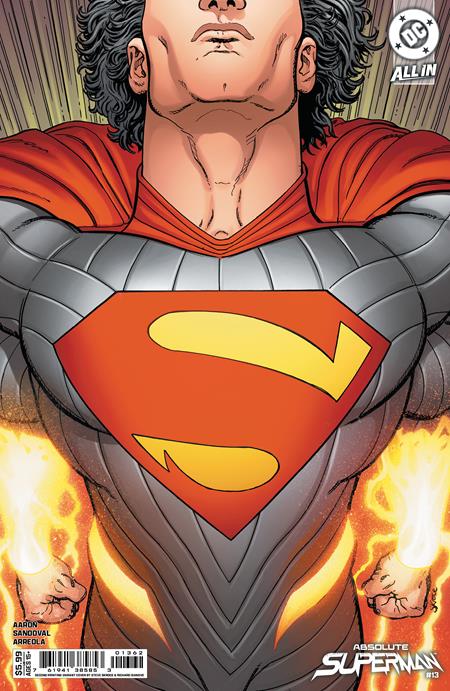 ABSOLUTE SUPERMAN (2024) #13 SECOND PRINTING CVR B STEVE SKROCE CARD STOCK VAR