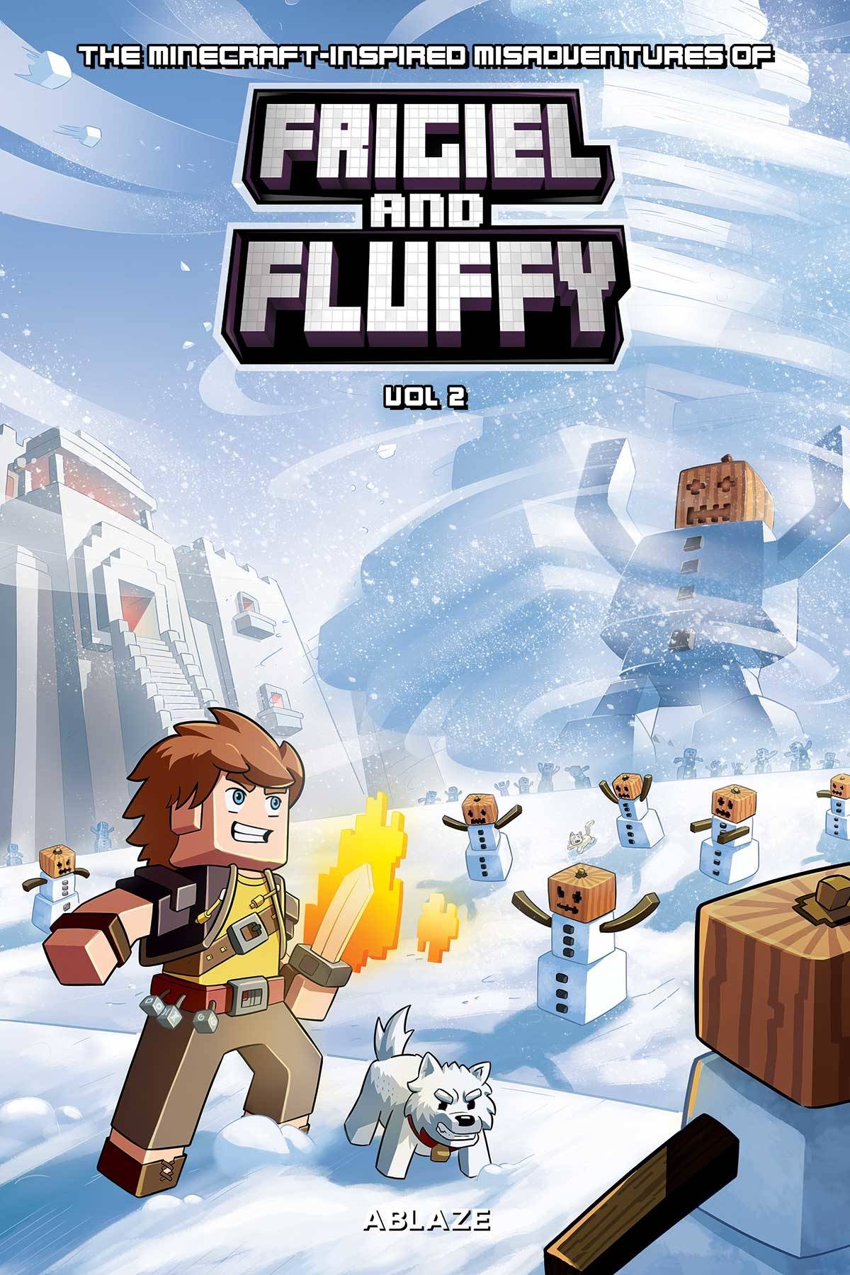 MINECRAFT INSPIRED MISADVENTURES OF FRIGIEL & FLUFFY HC VOL 02