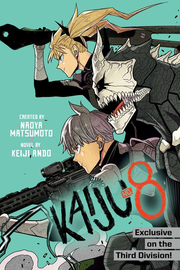KAIJU NO 8 EXCLUSIVE ON THIRD DIVISION LIGHT NOVEL SC