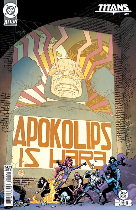 TITANS (2023) #28 CVR B BRAD WALKER CARD STOCK VAR (DC K.O.)