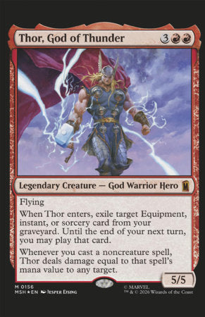 MORTAL THOR (2025) #11 CLASSIFIED ARTIST MAGIC THE GATHERING VAR