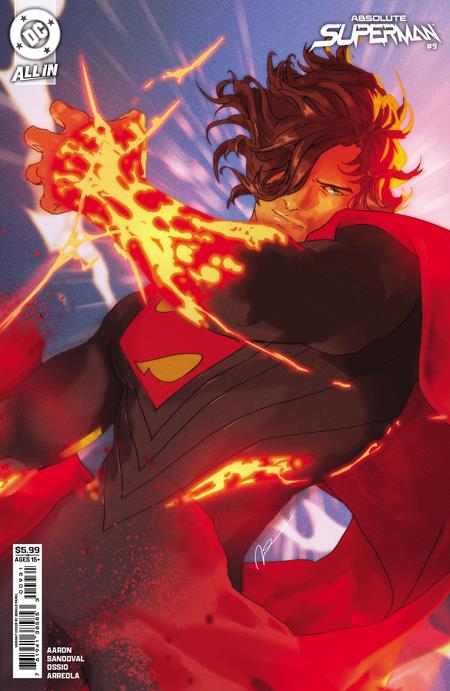 ABSOLUTE SUPERMAN (2024) #9 CVR C GERALD PAREL CARD STOCK VAR
