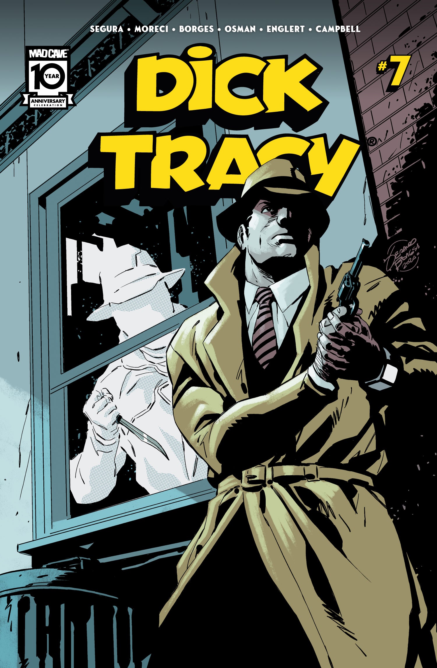 DICK TRACY (2024) #7 CVR A GERALDO BORGES