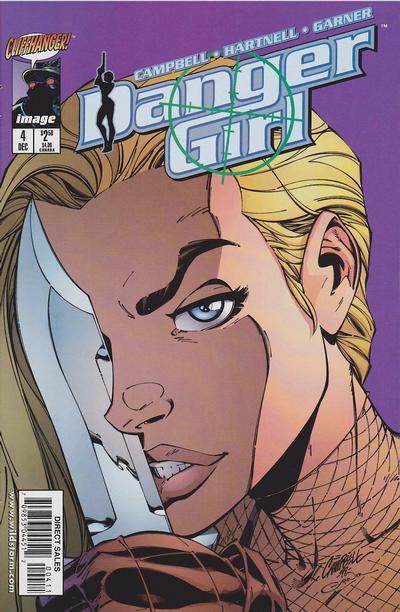 DANGER GIRL (1998) #4 CAMPBELL CVR B (VF/NM)