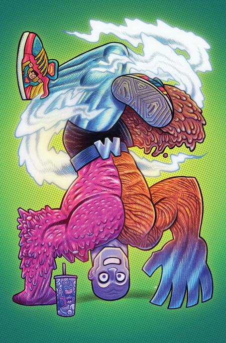 JUSTICE LEAGUE UNLIMITED (2024) #16 CVR D DAN HIPP CARD STOCK VAR (DC K.O.)