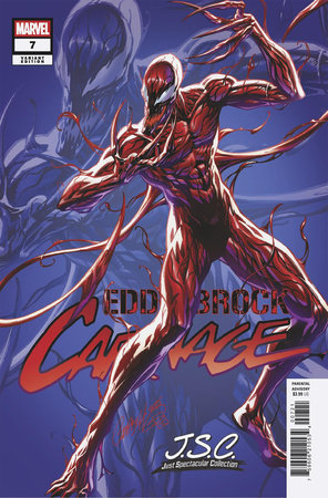 EDDIE BROCK CARNAGE (2025) #7 J SCOTT CAMPBELL JUST SPECTACULAR COLLECTION VAR