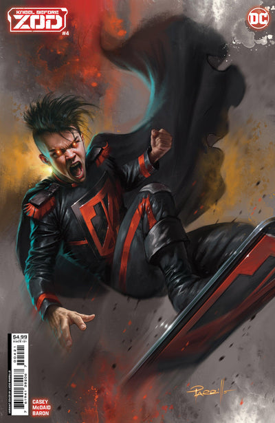 KNEEL BEFORE ZOD (2024) #4 CVR B LUCIO PARRILLO CARD STOCK VAR