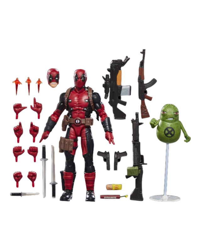 (DAMAGED) MARVEL LEGENDS MAXIMUM SERIES DEADPOOL AF