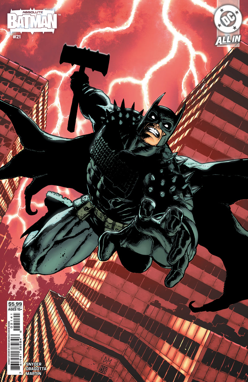 ABSOLUTE BATMAN (2024) #21 CVR D DOUG MAHNKE CARD STOCK VAR